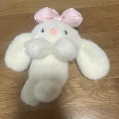 ウサギのぬいぐるみ キーホルダー付き