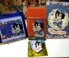 ☆鬼滅 伊黒さん ストロベリー　アクスタ、缶バッジ、カード、ポスカ