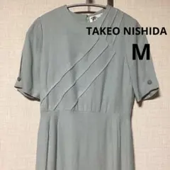 値下げ　¥3222→¥2555 TAKEO NISHIDA ワンピース 9号のサムネイル