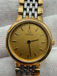 期間限定出品】OMEGA De Ville レディース クォーツ 腕時計 不動 