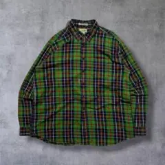 ヴィンテージ00sエルエルビーンL.L.Beanネルシャツボタンダウンチェック