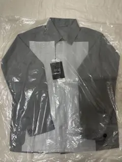UNIQLO:C ユニクロシー プレミアムリネンシャツジャケット XL グレー