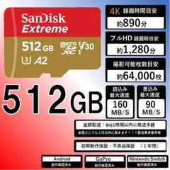 19.サンディスクExtreme microSDカード512GB .49