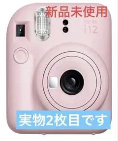 FUJIFILM mini12 チェキ　ブロッサムピンク新品未使用