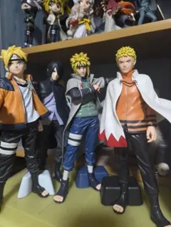 NARUTO フィギュア 4体セット ボルト サスケ ミナト ナルト