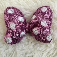 早い者勝ち‼️ミニー リボンヘアゴム ピンク