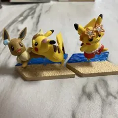 ポケモンセンター ピカチュウ ビーチ シーサイド サングラス　イーブイ