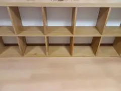 MUJI 無印 のサイズでオーダーメイドで製作 無垢、スタッキング