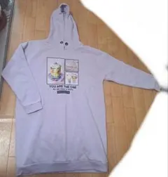 キッズ　裏起毛パーカーワンピース　160cm