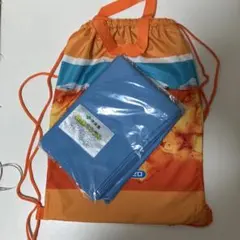 伊藤園麦茶 タオルバッグ及び 超吸水BIGドライクールタオルのサムネイル