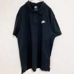 NIKE ナイキ ブラック ポロシャツ L 黒 ゴルフウェア