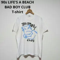 90s LIFE'S A BEACH/BAD BOY CLUB T-shirtのサムネイル