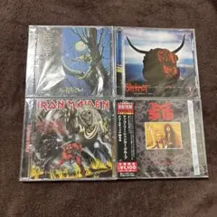 IRON MAIDEN CD 4枚セット 帯付！アイアン・メイデン 程度良好品