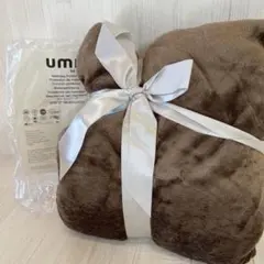 【新品】ボックスシーツ ダブル ブラウン 冬140×205×30cm