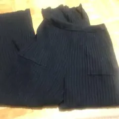 RAG MACHINE 黒ニットパンツ レディースRight-on,ライトオン