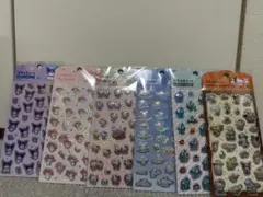 キャンドゥ サンリオ ぷくっとシール 6点セット　正規品