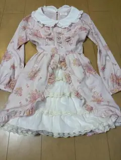 リズリサ♡マイメロ　コラボワンピース　evelyn♡pium