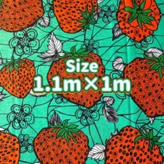 好評★110cm×100cmでお届けします　アフリカ布　生地　アフリカンプリント