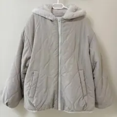 150cm バースデイ 中綿コート リバーシブル