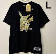 ▪️新品・未使用▪️ Ｌ　ポケモン UT ピカチュウ　ブラック　ユニクロ