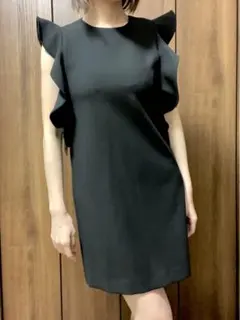 ZARA ／ フリル袖 ワンピース