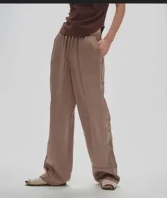 TODAYFUL ×Studio Doe Satin Easy Pants 36