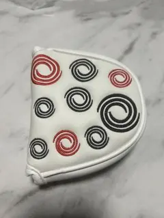 【新品】ゴルフヘッドカバー パターカバーマグネット開閉式 マレット用