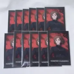 呪術廻戦 アニメーション展 ブラインドフォト風カード 釘崎野薔薇 12枚