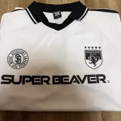 SUPER BEAVER サッカーシャツ ホワイト XLサイズ 長袖 - メルカリ
