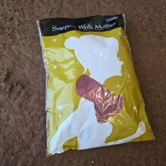 婦人　マフラー　ワイン色