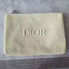 【非売品】DIOR クリーム色　ノベルティポーチ