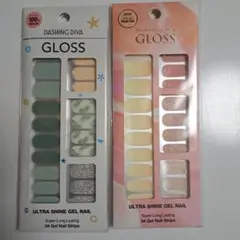 【新品未開封】DASHING DIVA GLOSS ネイルシール2点セット