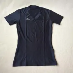 Mizuno ネイビー　Mサイズ アンダーシャツ　半袖