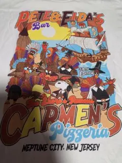 PETE & ELDA'S CARMEN'S PIZZERIA Tシャツ