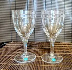 Tiffany & Co. クリスタルワイングラス 2個セット【新品未使用】