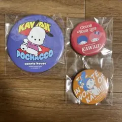 ポチャッコ 缶バッジ KAYZAI2 Sanrio