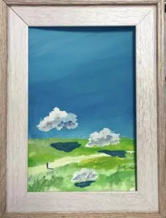 絵画 雨 micchan作 - メルカリ