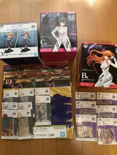 エヴァンゲリオン ヤマト作戦 一番くじ BCD各1体ずつ下位賞コンプリートセット