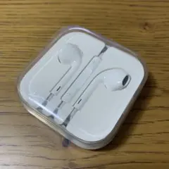 【新品未開封】Apple 純正イヤホン　ホワイト ジャック