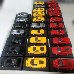 KK-scale 赤 フェラーリミニカー 2台セット 1:18 - メルカリ