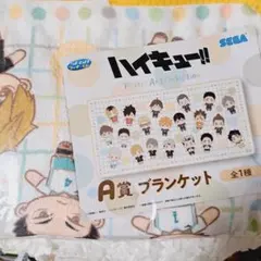 即購入可 ハイキュー セガラッキーくじ A賞 ブランケット