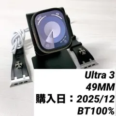 Apple Watch Ultra 3 ブラック チタニウム 49MM