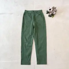 【クラシカルエルフ】カラーパンツ（L）スリムフィット テーパード カジュアル