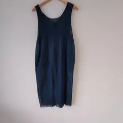 ★【古着】ワンピース　M　グレー