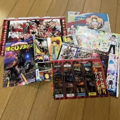 僕のヒーローアカデミア ステッカー・シールなど週刊少年ジャンプ附録