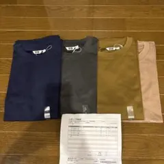 UNIQLO U エアリズムコットンオーバーサイズ 5分袖4色セット