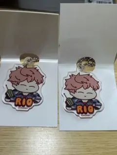 ヒプノシスマイク 毒島メイソン理鶯 アクリルキーホルダー