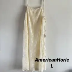 AmericanHoricアメリカンホリック　レイヤード　レース刺繍ワンピース