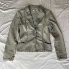 indio 水色 デニムジャケット M