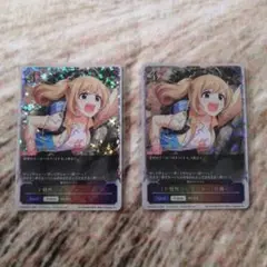 シャドウバース エボルヴ デレマス 佐藤心 サイン入りトークンカード 2枚